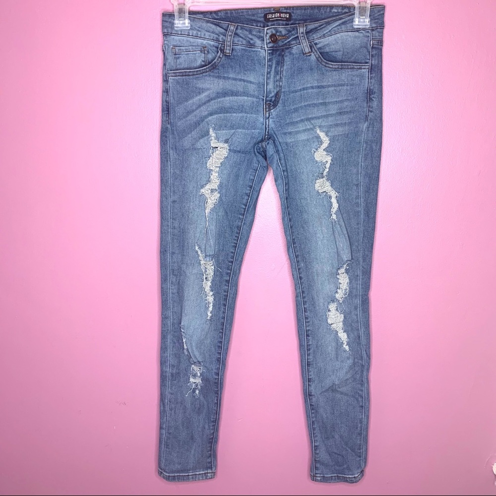 Fashion nova skinny jeans size 7